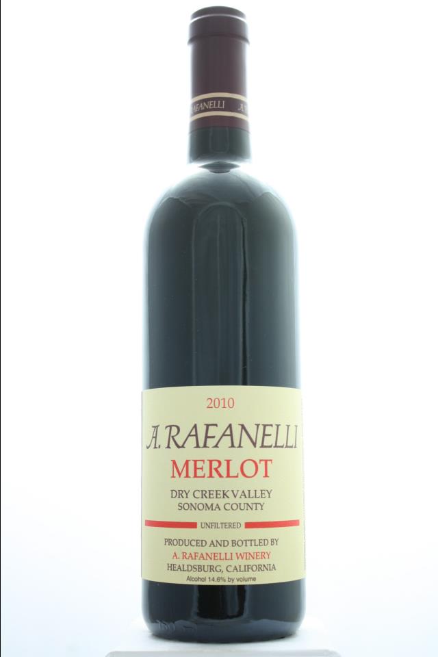 A. Rafanelli Merlot 2010