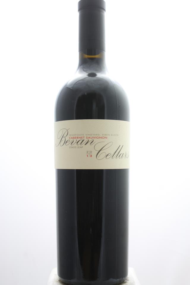 Bevan Cellars Cabernet Sauvignon Wildfoote Vineyard Vixen Block 2012
