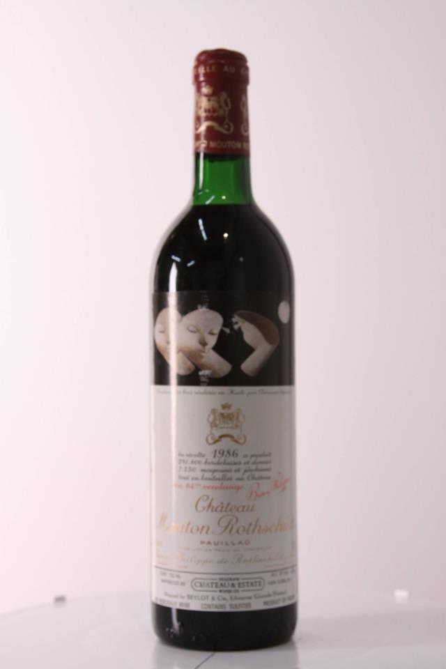 Mouton Rothschild 1986