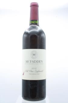 McFadden Zinfandel Estate Old Vines 2012