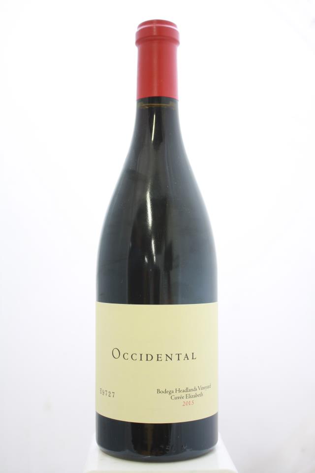 Occidental Pinot Noir Bodega Headlands Vineyard Cuvée Elizabeth 2015