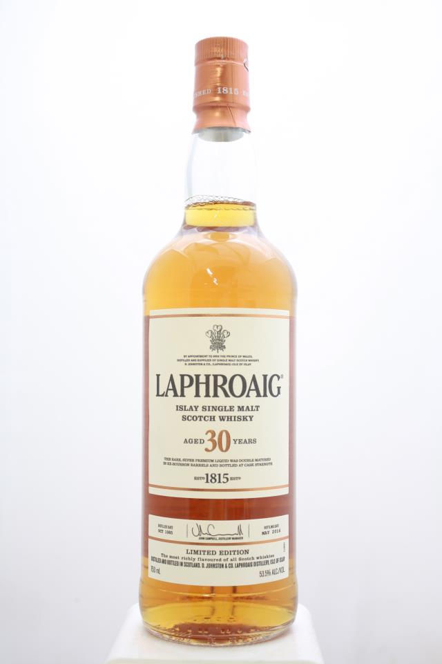 Laphroaig Islay Single Malt Scotch Whisky Limited Edition 30-Year-Old 2016