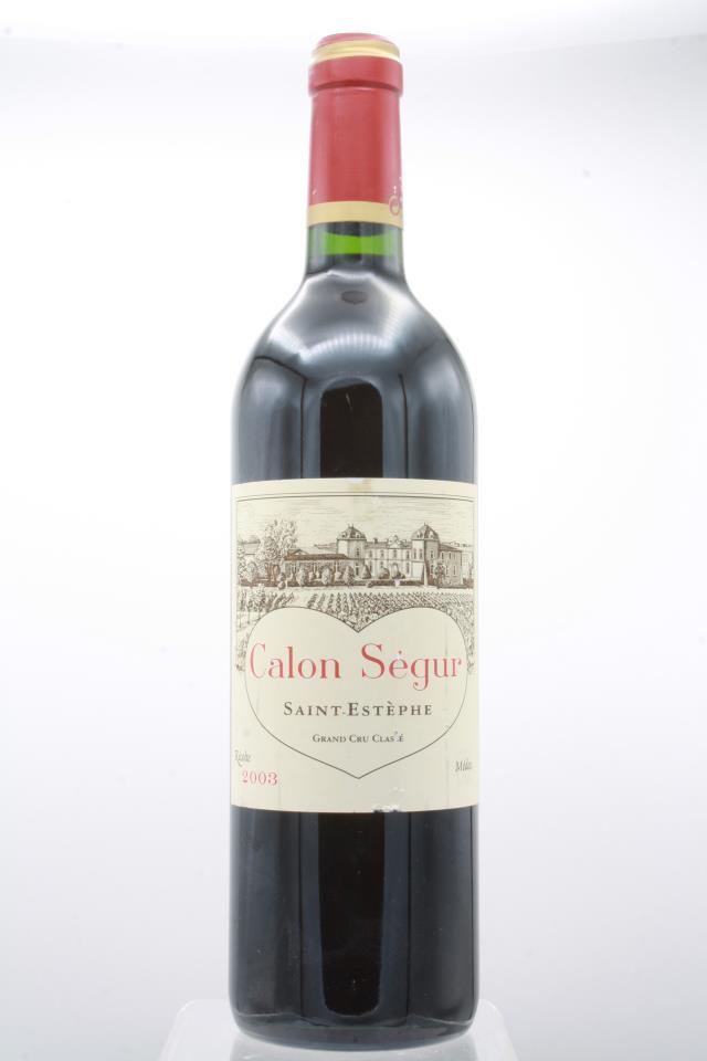 Calon Segur 2003
