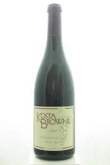 Kosta Browne Pinot Noir Sonoma Coast 2010