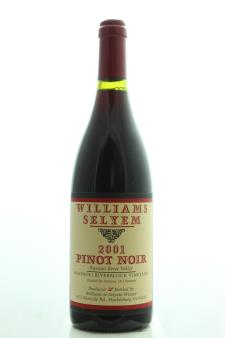 Williams Selyem Pinot Noir Rochioli Riverblock Vineyard 2001