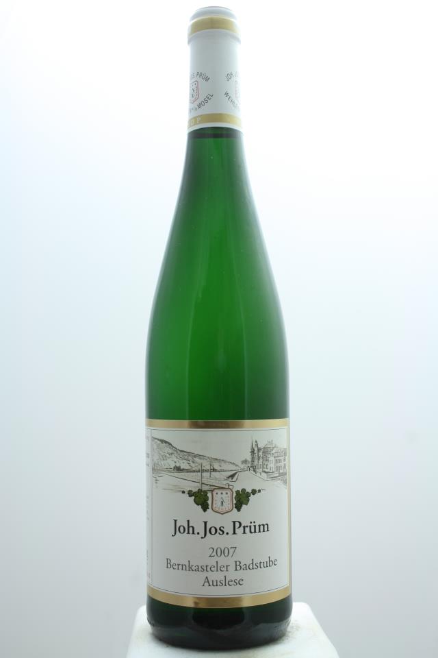 Joh. Jos. Prüm Bernkasteler Badstube Riesling Auslese Vertical