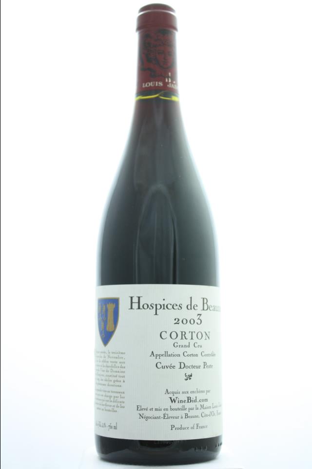 Louis Jadot (Maison Louis Jadot) Corton Hospices de Beaune Cuvée Docteur Peste 2003