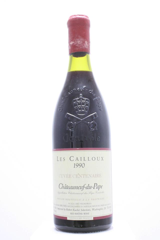 Les Cailloux Châteauneuf-du-Pape Cuvée Centenaire 1990