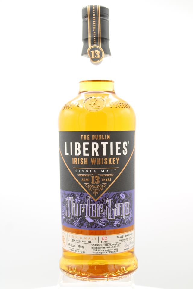 The Dublin Liberties Single Malt Irish Whisky Murder Lane Aged-13-Years NV