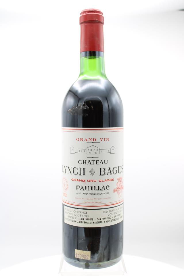 Lynch-Bages 1982