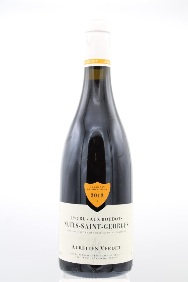 Aurélien Verdet Nuits-Saint-Georges Aux Boudots 2012