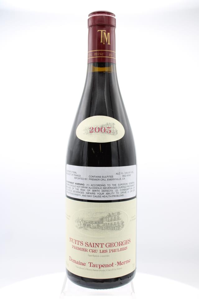 Taupenot Merme Nuits St. Georges Les Pruliers 2005