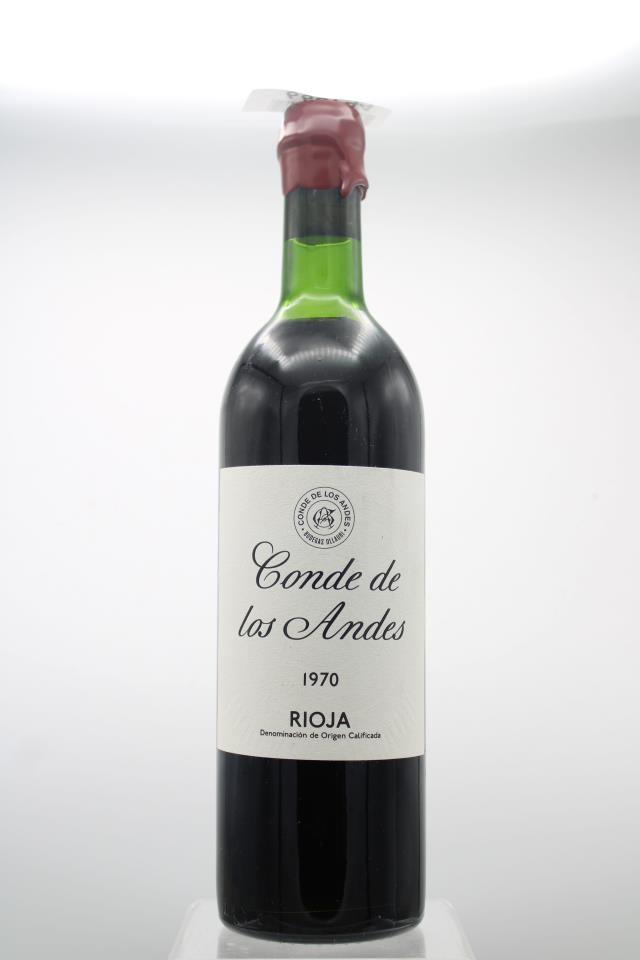 Conde de los Andes Gran Reserva 1970