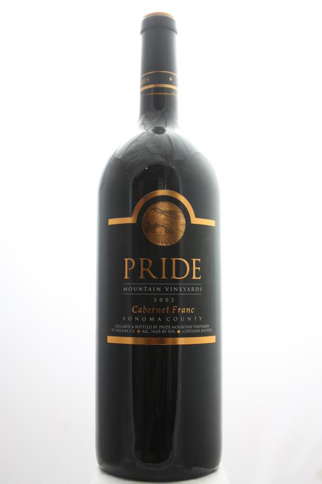 Pride Mountain Cabernet Franc 2002