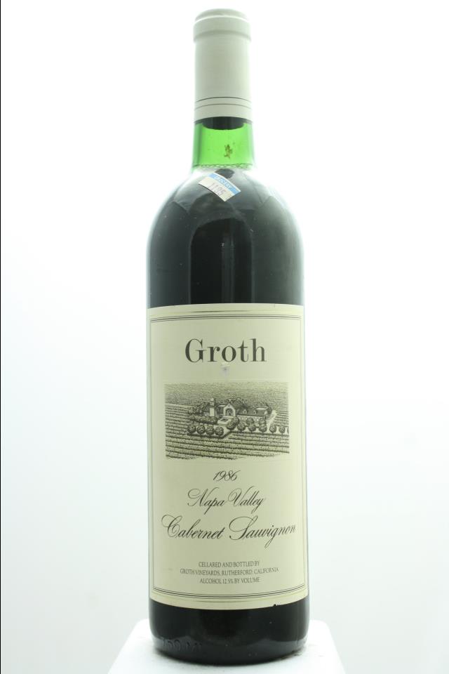 Groth Vineyards Cabernet Sauvignon 1986