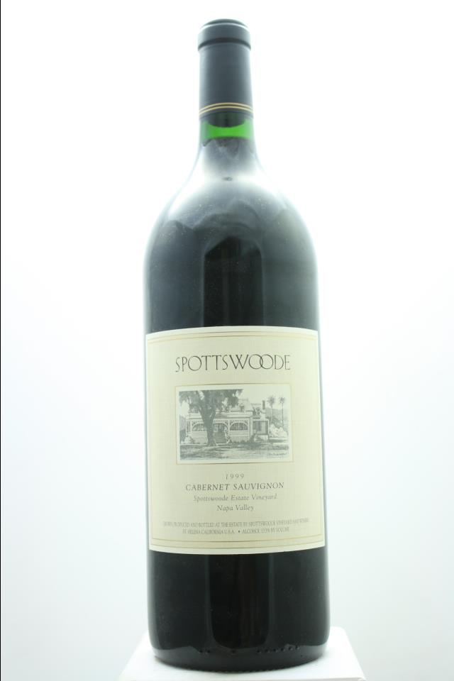 Spottswoode Cabernet Sauvignon Estate Vineyard 1999