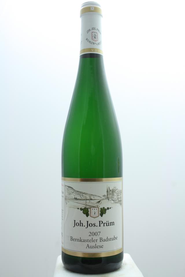 Joh. Jos. Prüm Bernkasteler Badstube Riesling Auslese Vertical