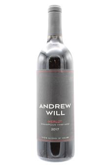 Andrew Will Merlot Champoux Vineyard 2017