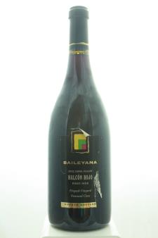 Baileyana Pinot Noir Firepeak Vineyard Halcon Rojo Pommard Clone 2002