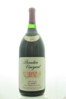 BV Beaulieu Vineyard Claret 1982