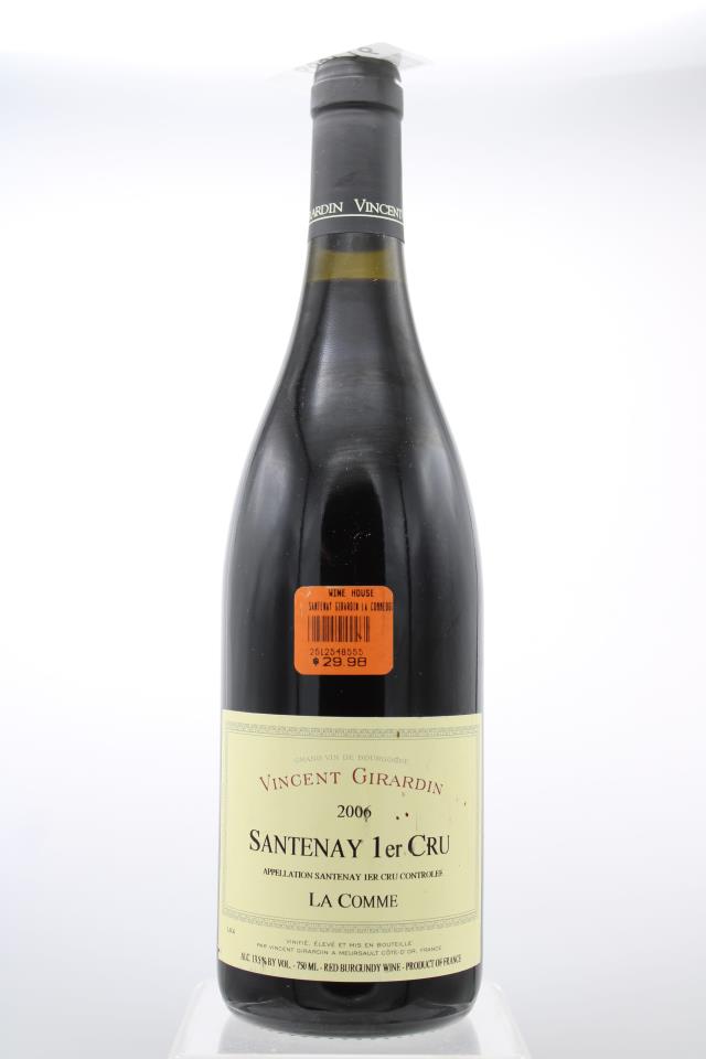 Vincent Girardin Santenay La Comme 2006