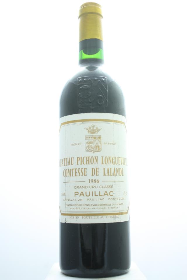 Pichon-Longueville Comtesse de Lalande 1986