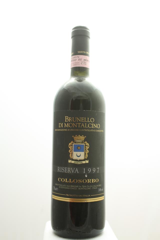 Collosorbo Brunello di Montalcino Riserva 1997