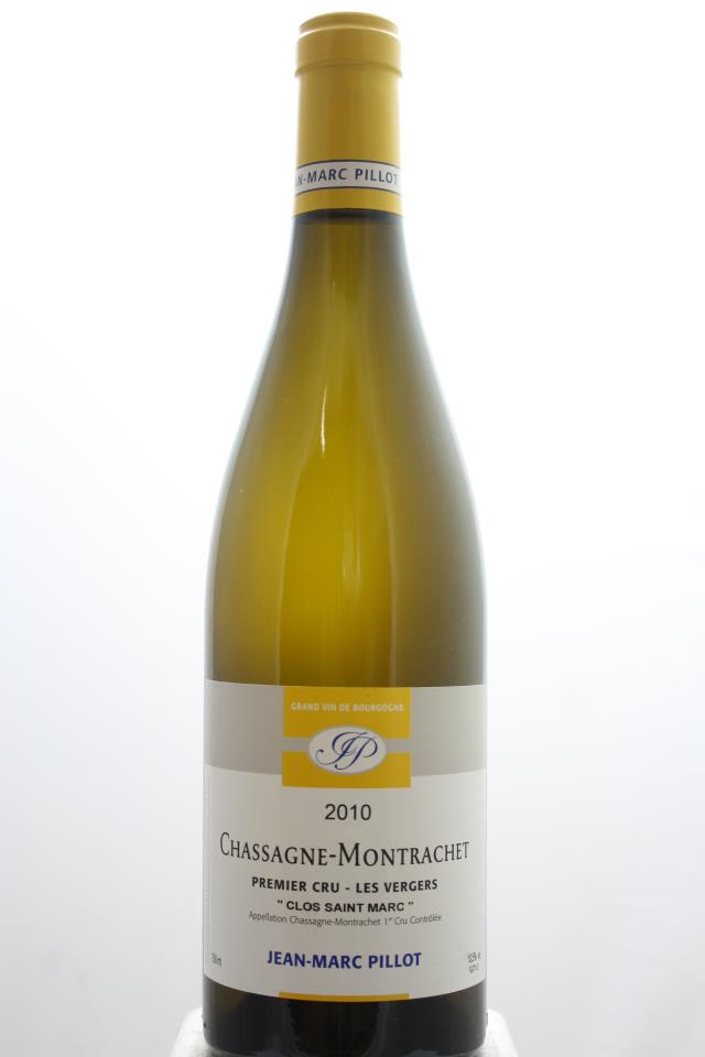 Jean-Marc Pillot Chassagne-Montrachet Les Vergers Clos Saint-Marc 2010