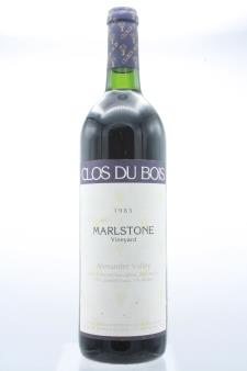Clos du Bois Propreitary Red Marlstone Vineyard 1985