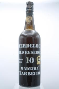 Barbeito Verdelho Madeira 10-Years-Old Reserve NV
