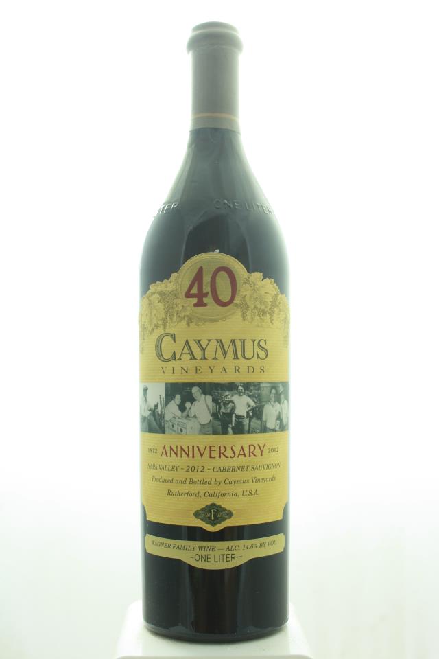 Caymus Cabernet Sauvignon 40th Anniversary 2012