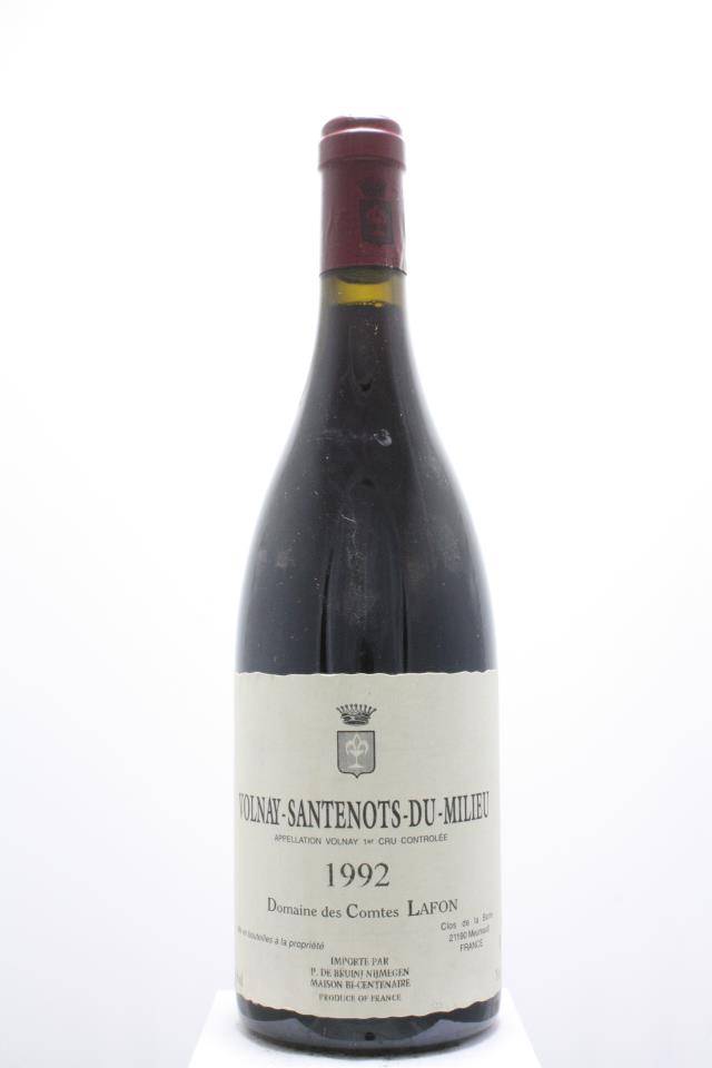 des Comtes Lafon Volnay Santenots-du-Milieu 1992