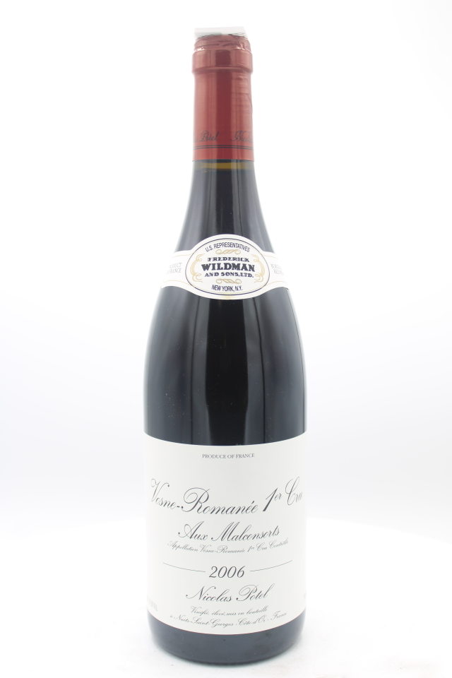 Potel Vosne Romanée Aux Malconsorts 2006