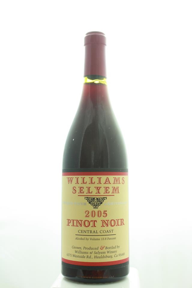 Williams Selyem Pinot Noir Central Coast 2005
