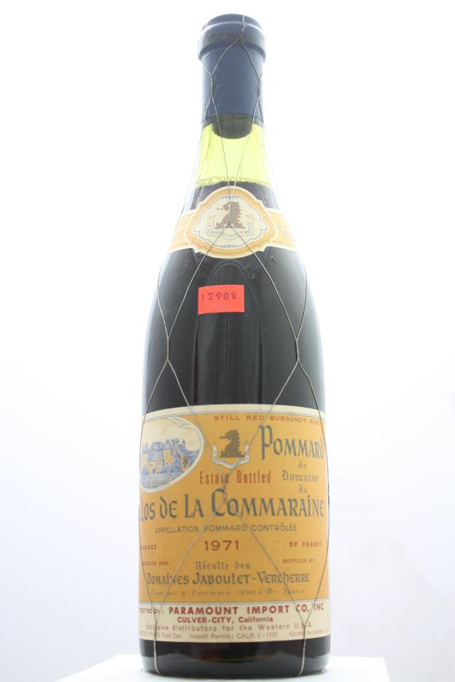 Jaboulet-Vercherre Pommard Clos des Commaraine 1971