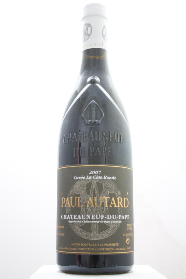Paul Autard Châteauneuf-du-Pape Cuvée La Côte Ronde 2007