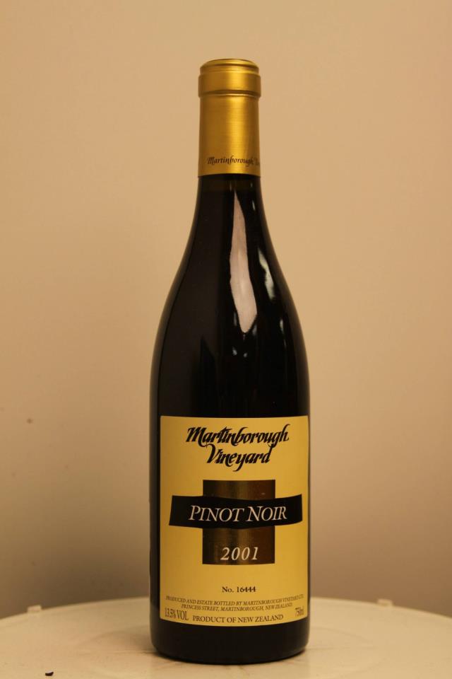 Martinborough Vineyard Pinot Noir 2001