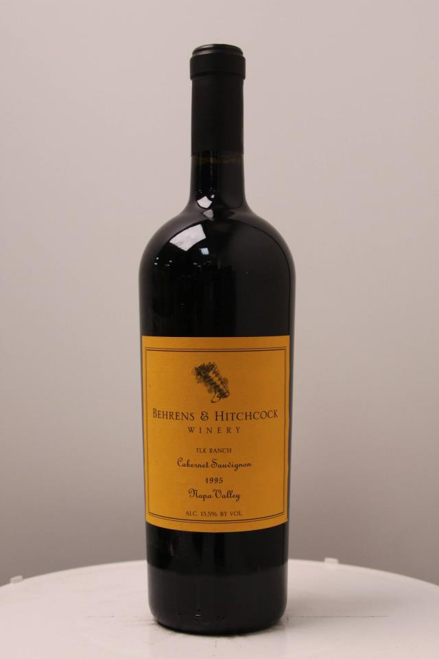 Behrens & Hitchcock Cabernet Sauvignon TLK Ranch 1995