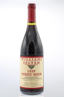 Williams Selyem Pinot Noir Rochioli Riverblock Vineyard 2009