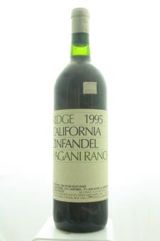 Ridge Vineyards Zinfandel Pagani Ranch 1995