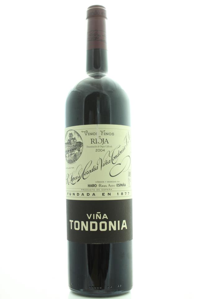 R. López de Heredia Rioja Tinto Reserva Viña Tondonia 2004