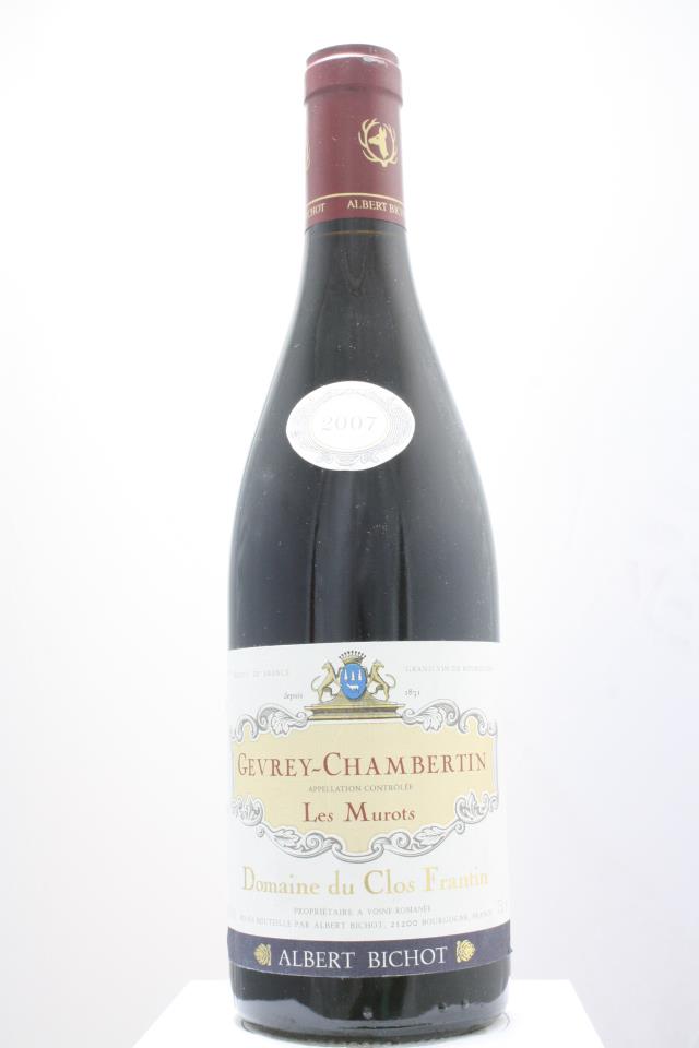 Albert Bichot Domaine du Clos Frantin Gevrey-Chambertin Les Murots 2007
