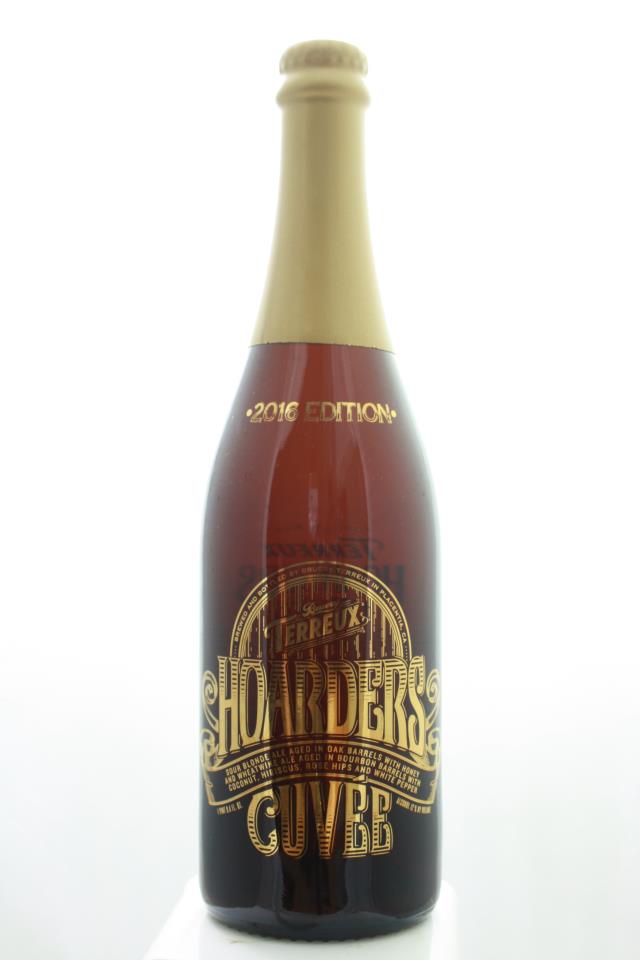 The Bruery Terreux Hoarders Cuvee Sour Blonde Ale Aged in Oak Barrels With Honey And Wheatwine Ale Aged in Bourbon Barrels 2016