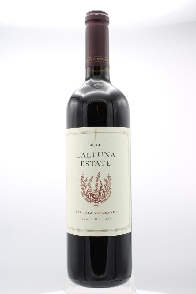 Calluna Estate Proprietary Red Calluna Vineyards 2014
