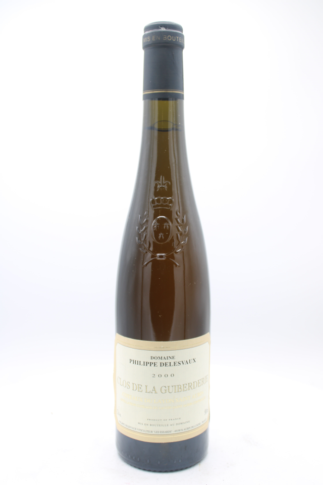Philippe Delesvaux Coteaux du Layon Saint-Aubin Clos de la Guiberderie 2000