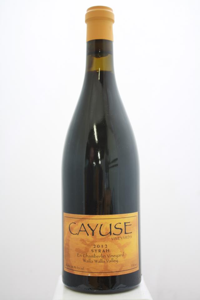 Cayuse Vineyards Syrah En Chamberlin Vineyard 2012