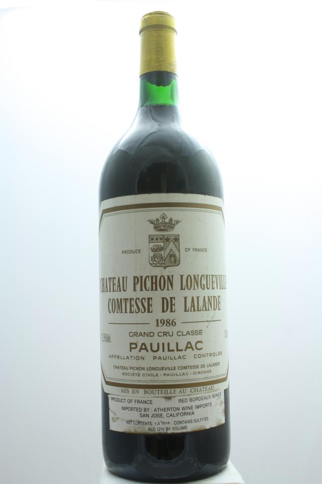 Pichon-Longueville Comtesse de Lalande 1986