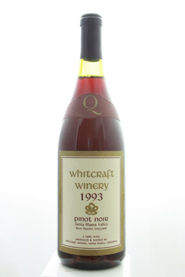 Whitcraft Pinot Noir Bien Nacido Vineyard 1993