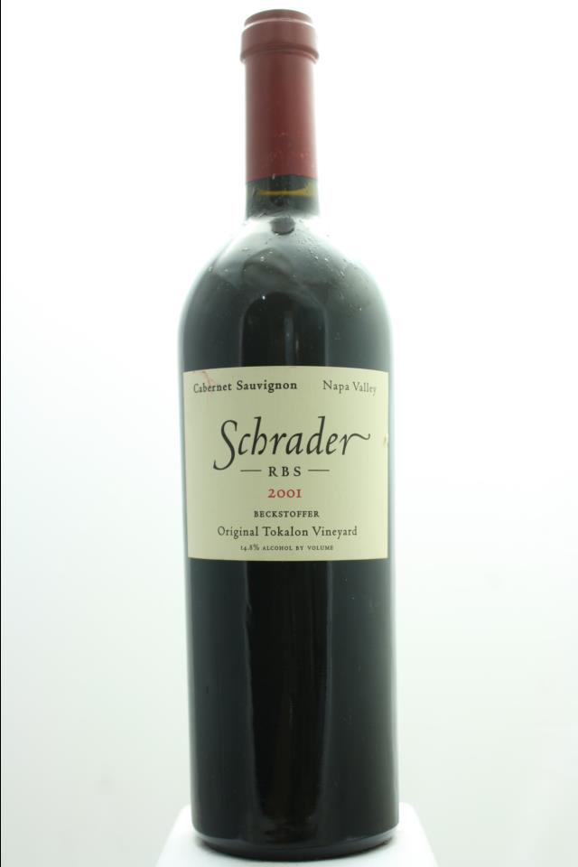 Schrader Cabernet Sauvignon Beckstoffer Original To Kalon Vineyard RBS 2001