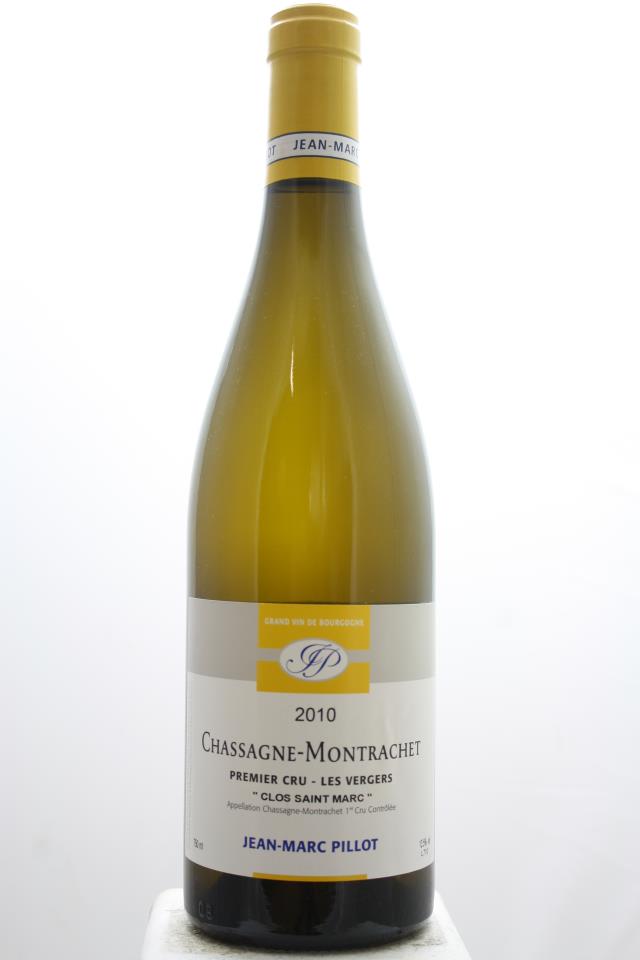 Jean-Marc Pillot Chassagne-Montrachet Les Vergers Clos Saint-Marc 2010